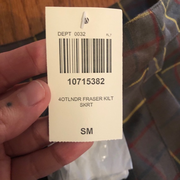 Outlander Fraser Tarten kilt - Picture 4 of 11